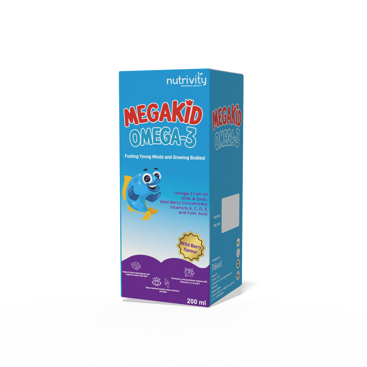 MegaKid Omega-3 Liquid