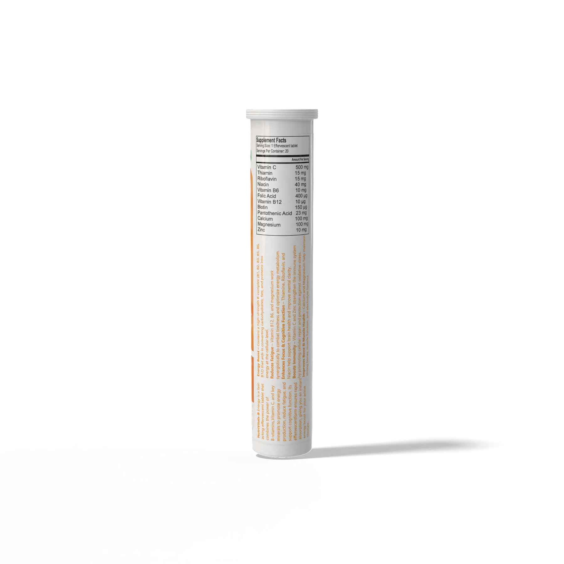 NutriVitals B-Energy Fizz